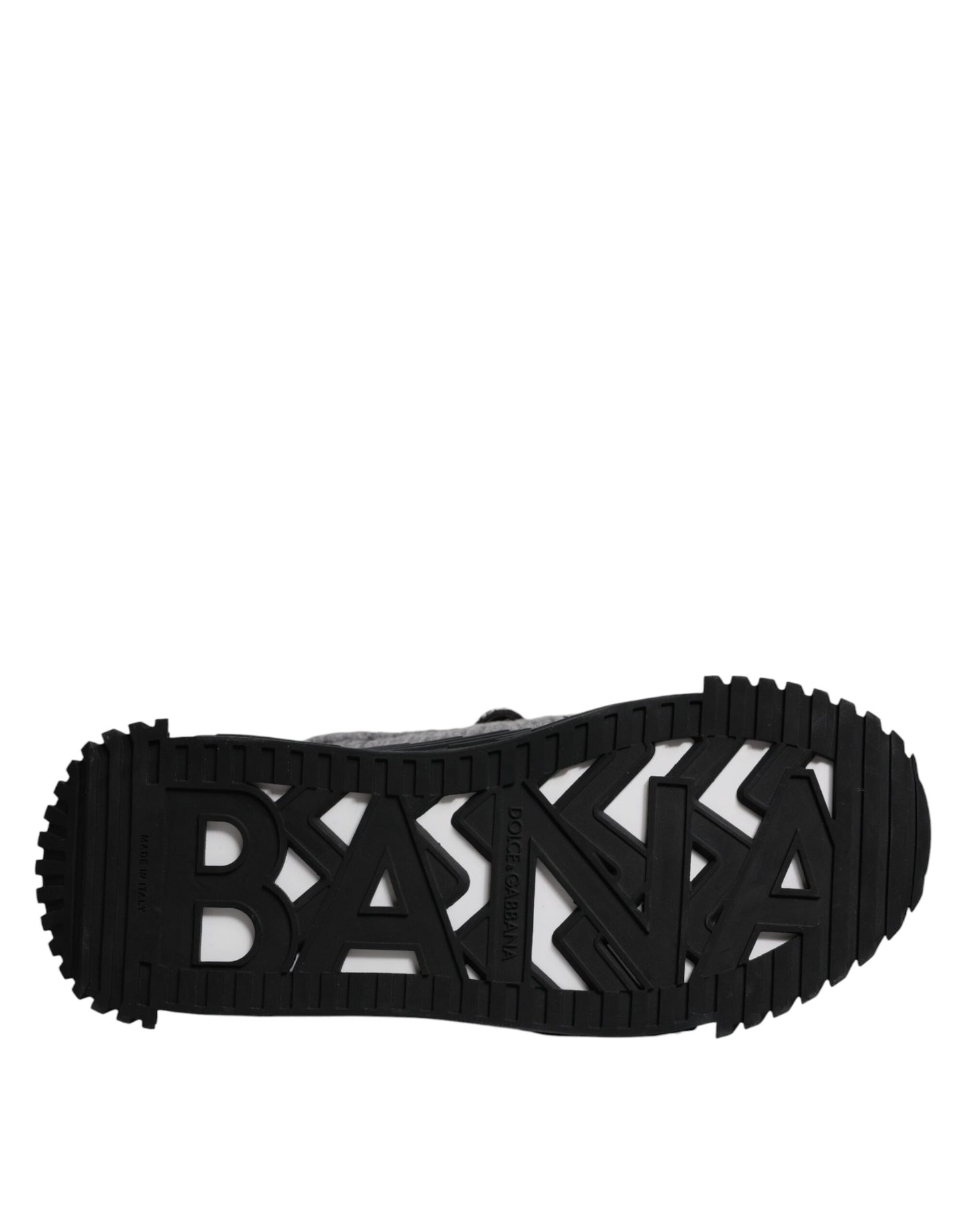 Baskets montantes Dolce & Gabbana NS1 grises et noires
