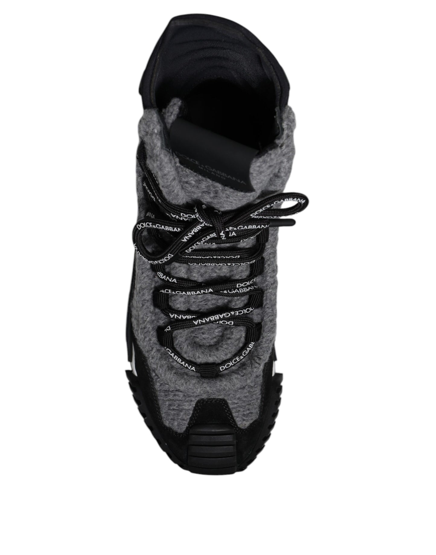 Baskets montantes Dolce & Gabbana NS1 grises et noires