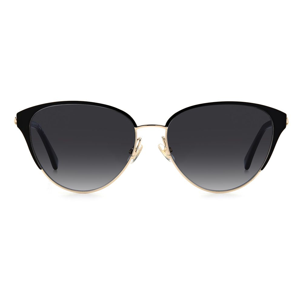 Lunettes de soleil Kate Spade en métal noir