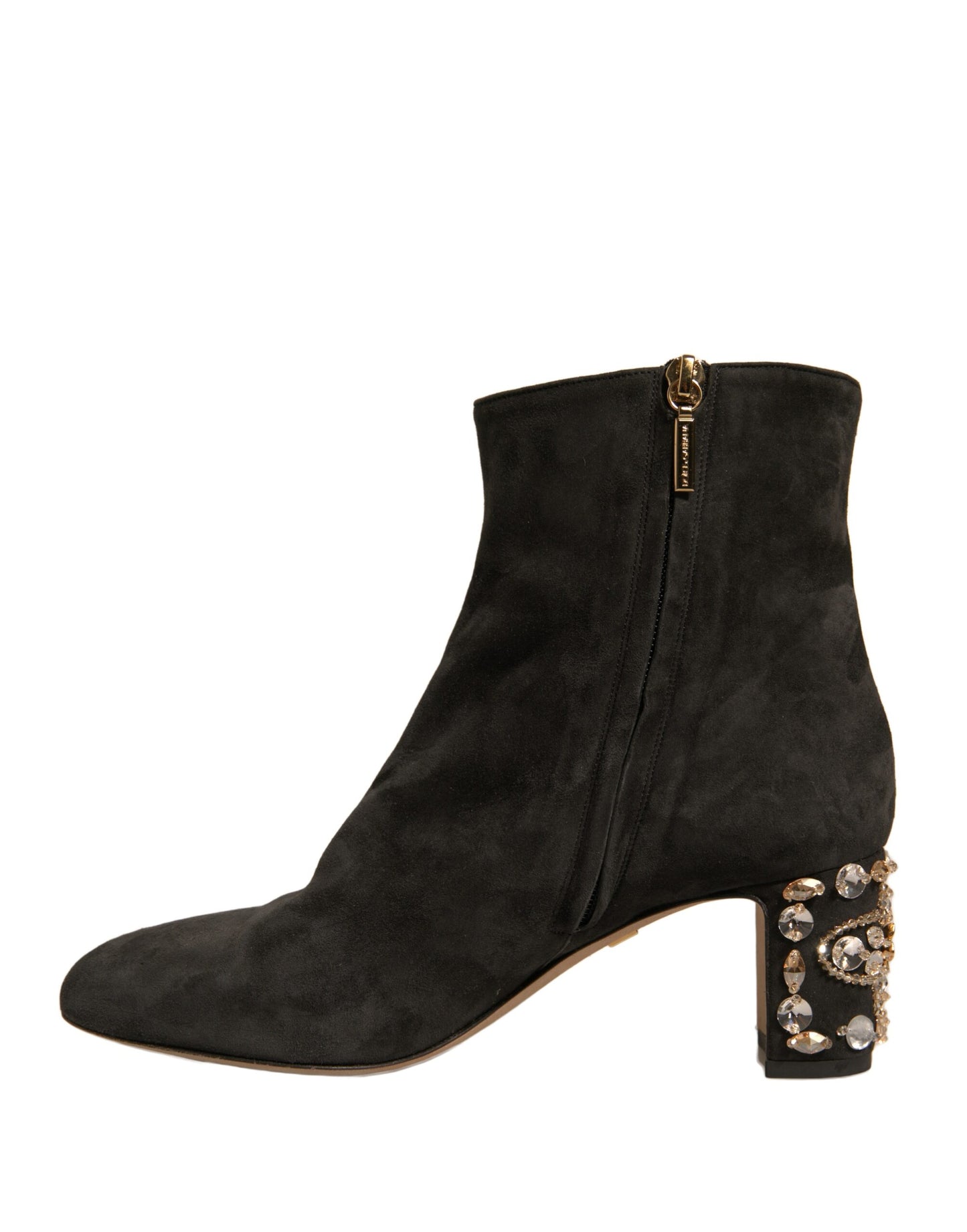 Bottines à talons noires Dolce & Gabbana