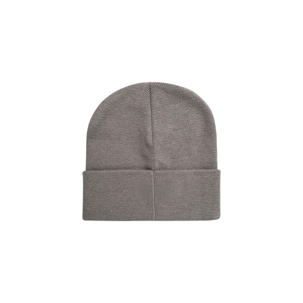 Casquette de baseball Calvin Klein Jeans grise en polyester recyclé