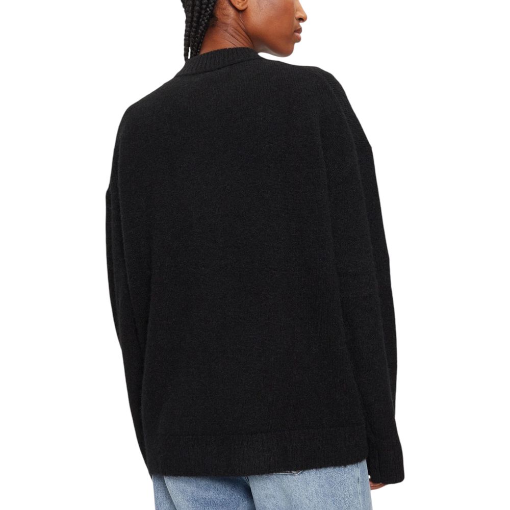 Pull en polyester noir Calvin Klein Jeans