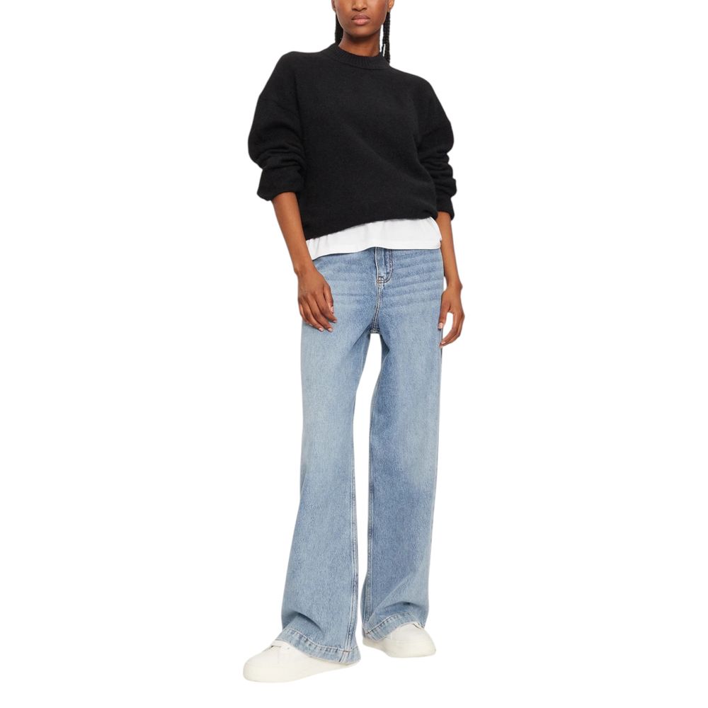 Pull en polyester noir Calvin Klein Jeans