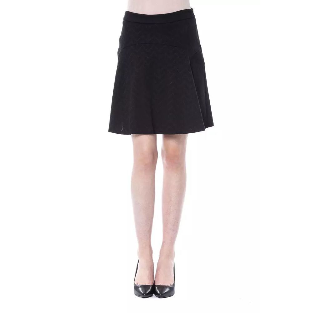 Jupe en polyester noir BYBLOS