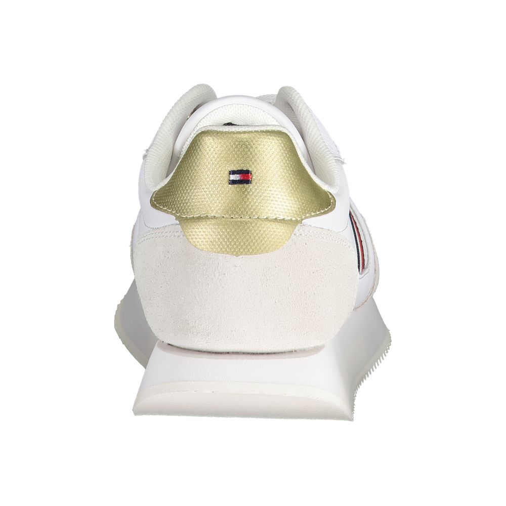 Baskets Tommy Hilfiger en cuir blanc pour femme