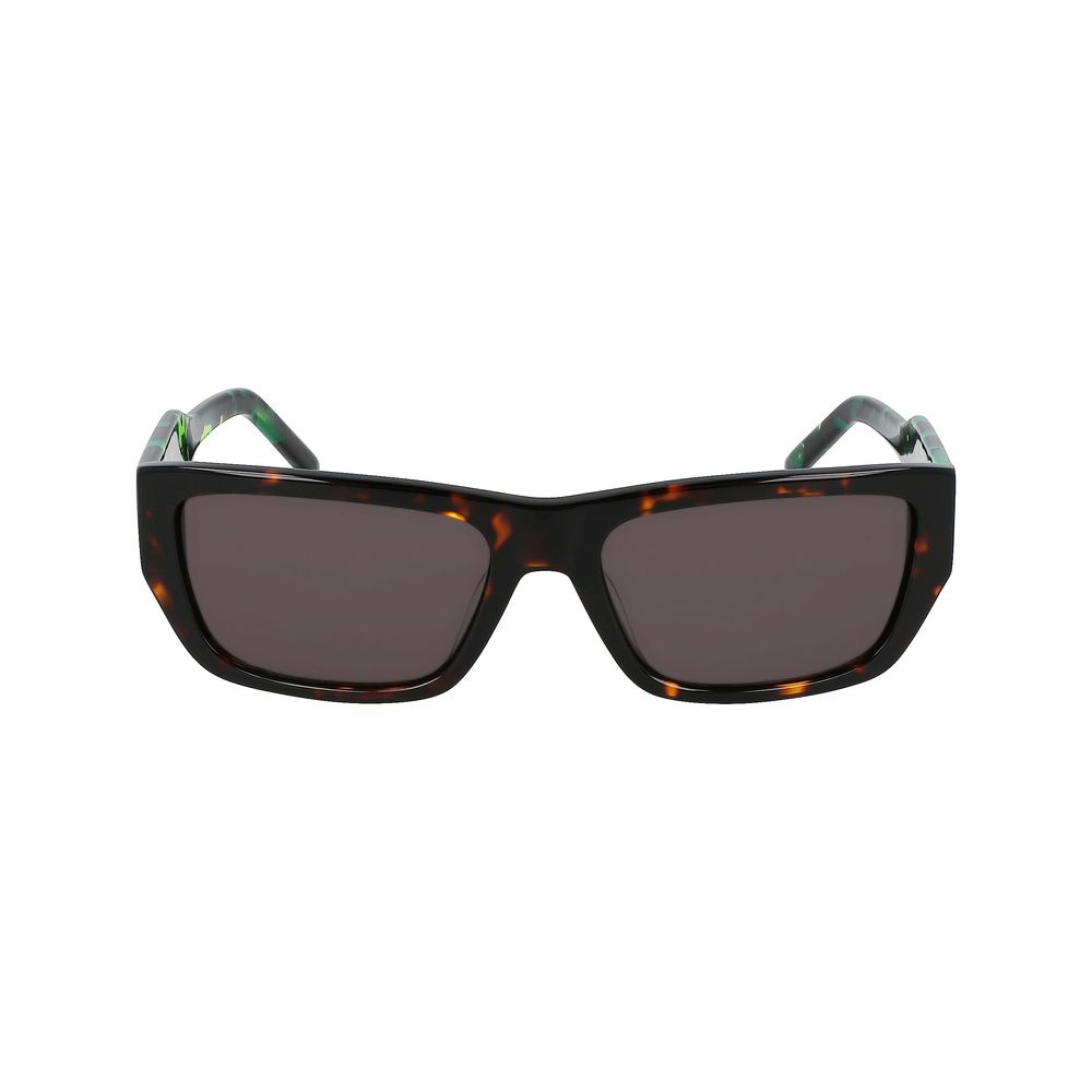 Lunettes de soleil DKNY en acétate marron