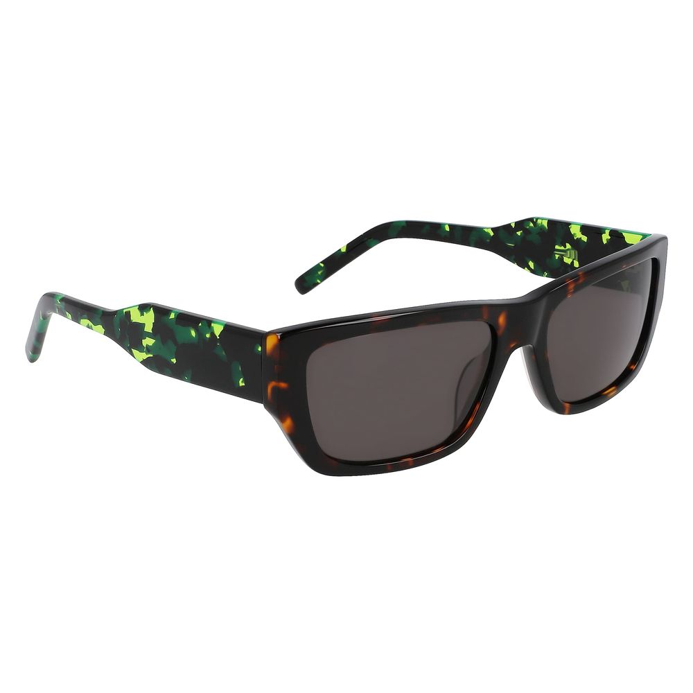 Lunettes de soleil DKNY en acétate marron