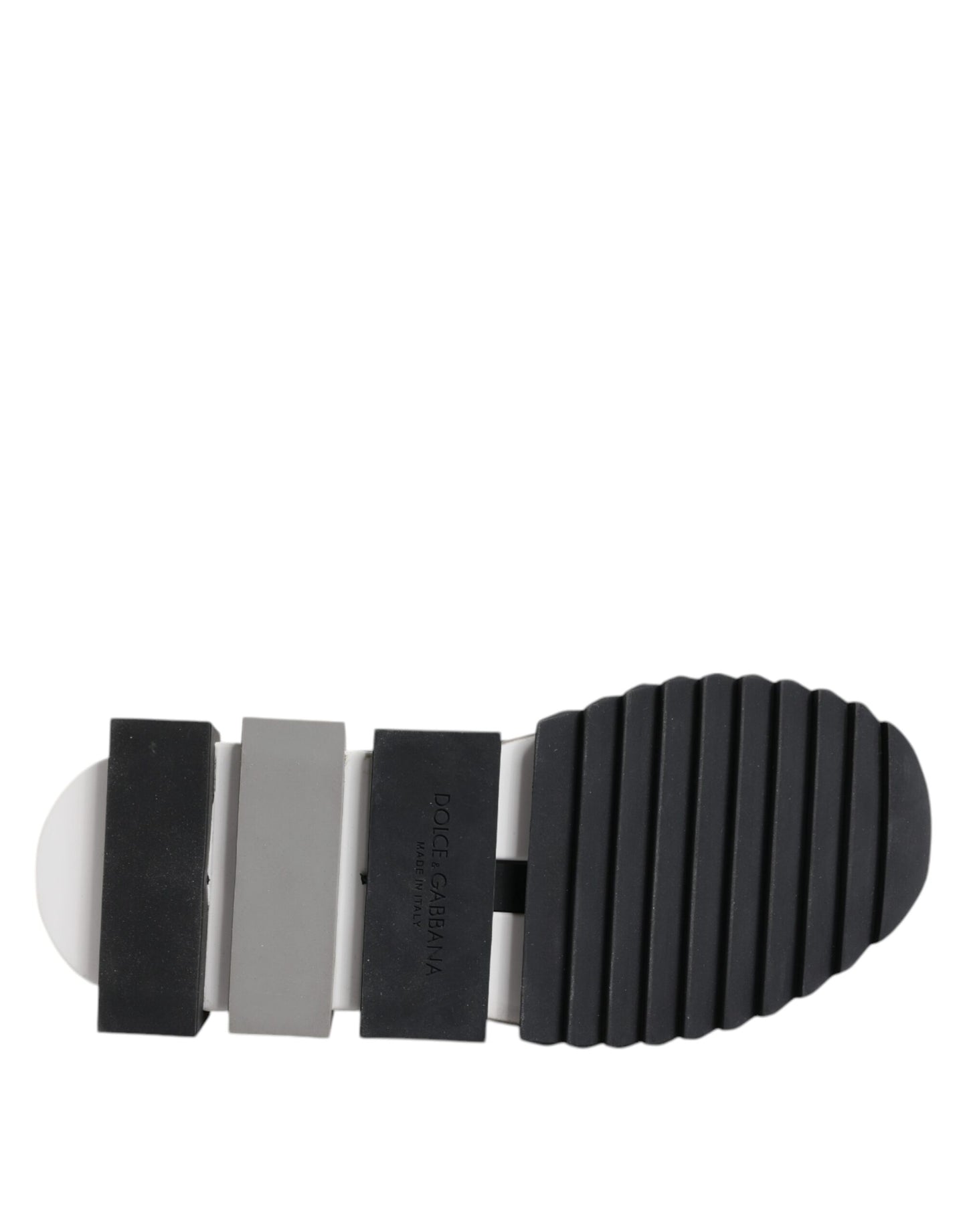 Baskets chaussettes Dolce & Gabbana Sorrento blanches et noires