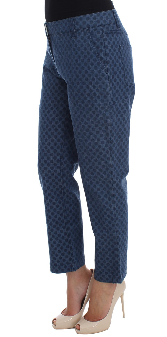 Jean capri extensible à pois Dolce & Gabbana