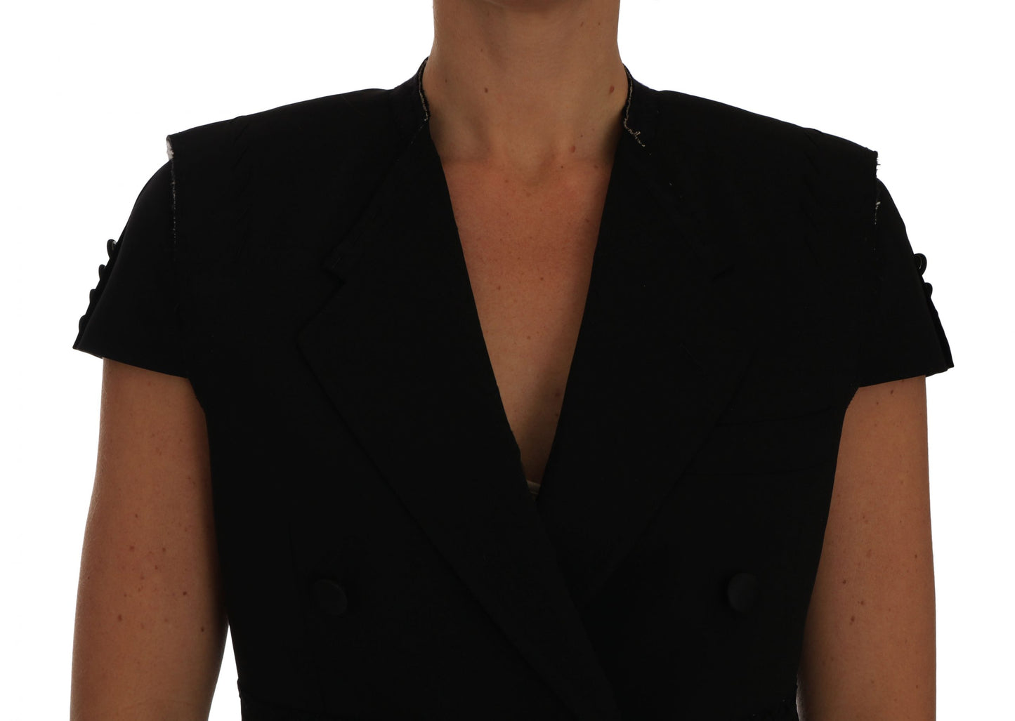 Veste blazer courte noire Dolce & Gabbana