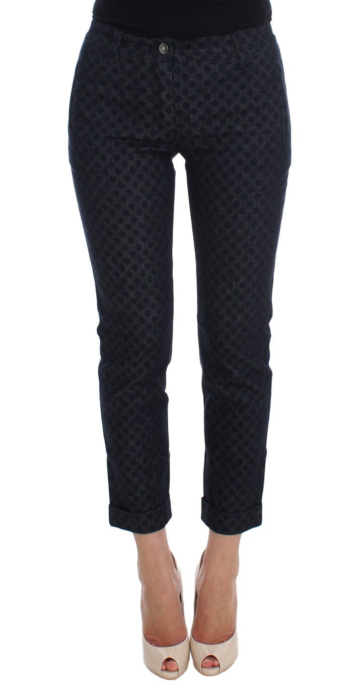Jean slim capri à pois Dolce & Gabbana