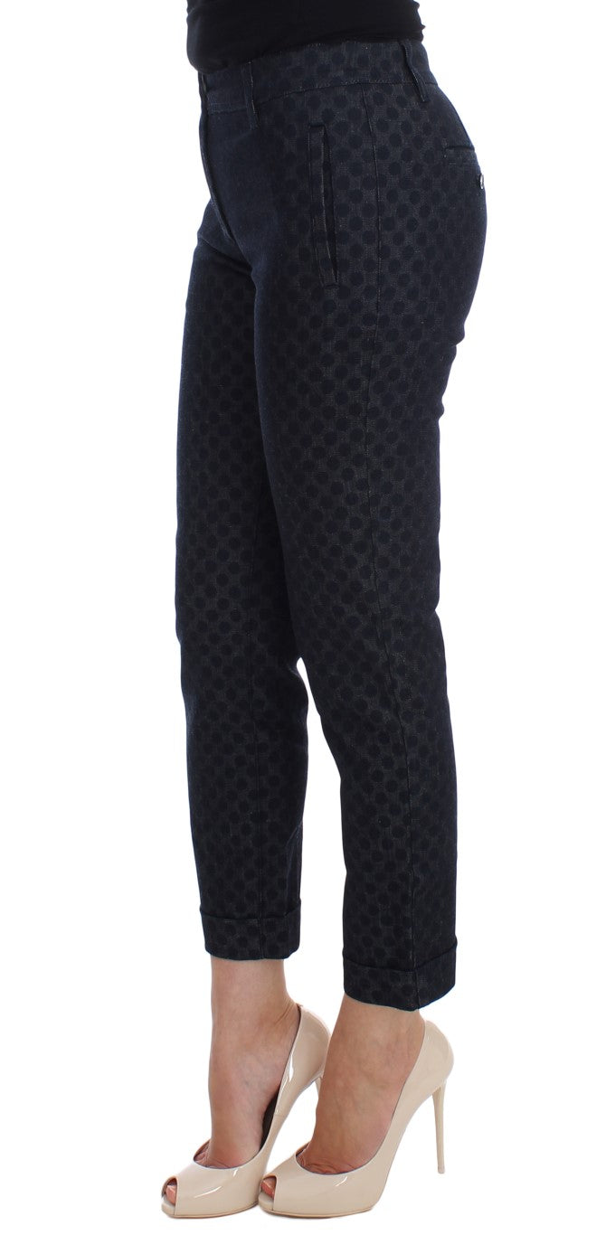 Jean slim capri à pois Dolce & Gabbana