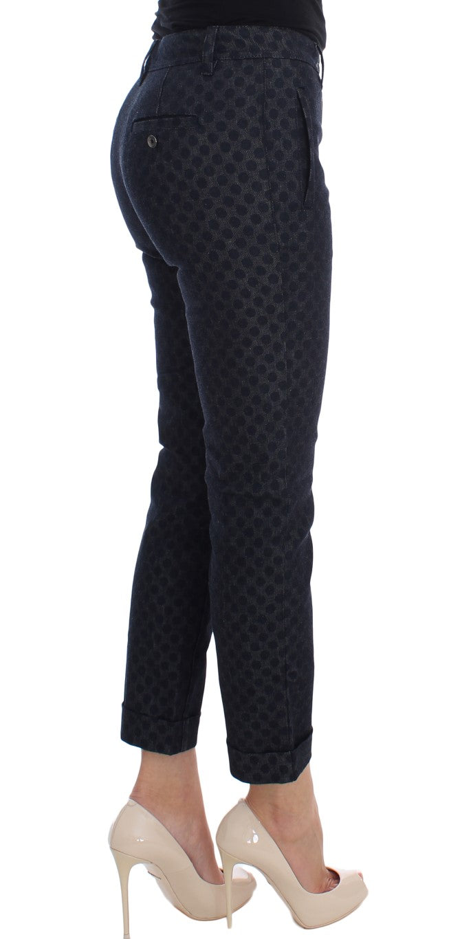 Jean slim capri à pois Dolce & Gabbana