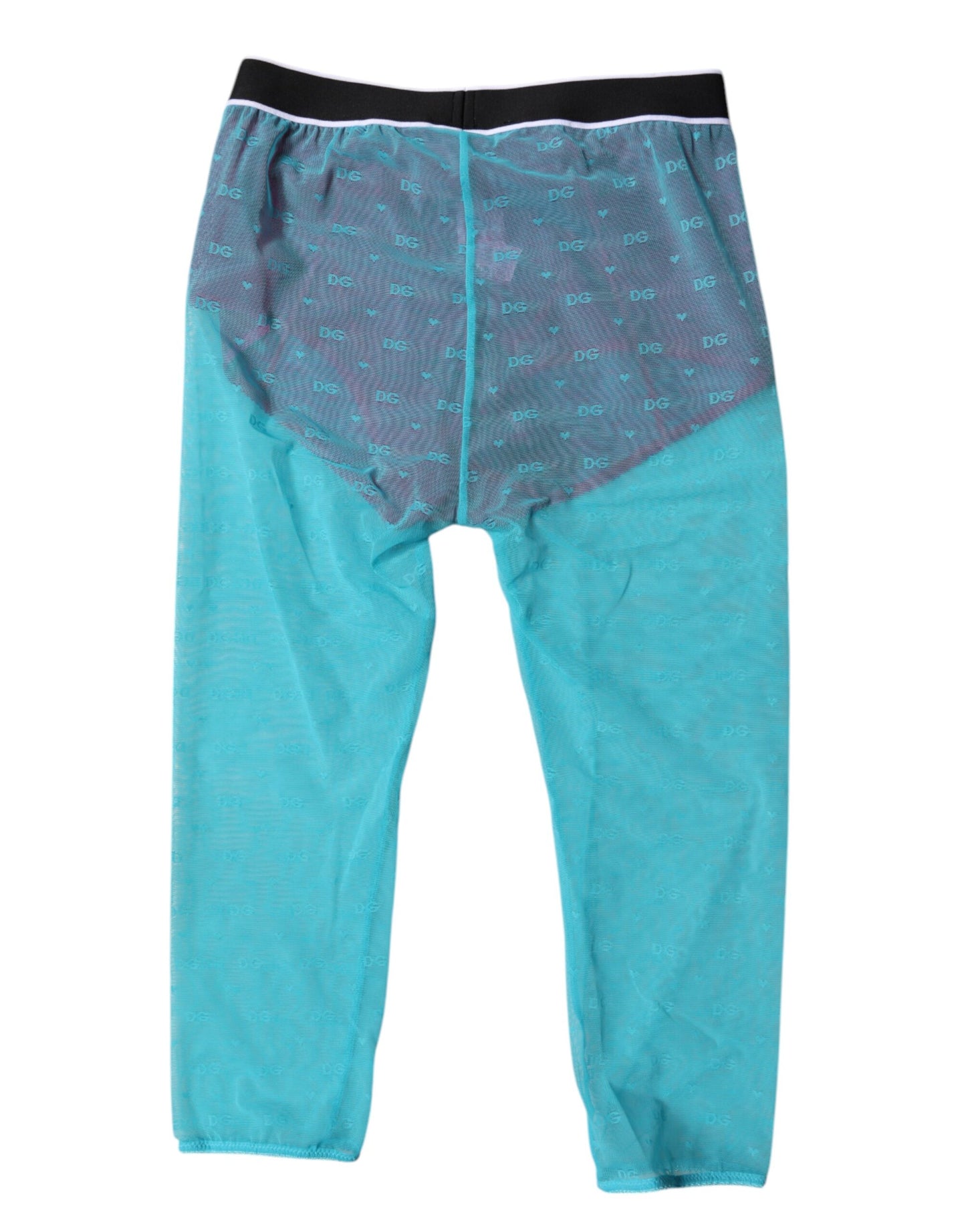 Sous-vêtements courts Dolce & Gabbana à logo bleu fuchsia