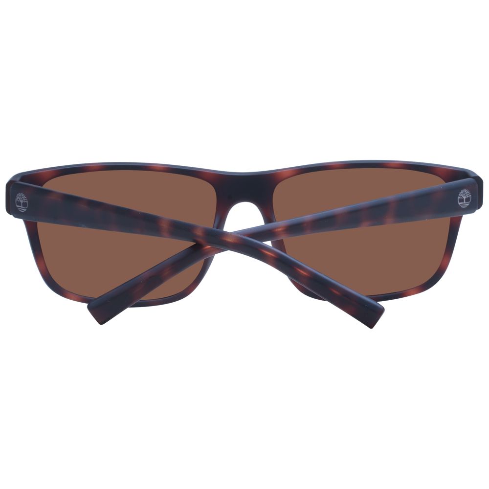 Timberland Brown Plastic Sunglasses
