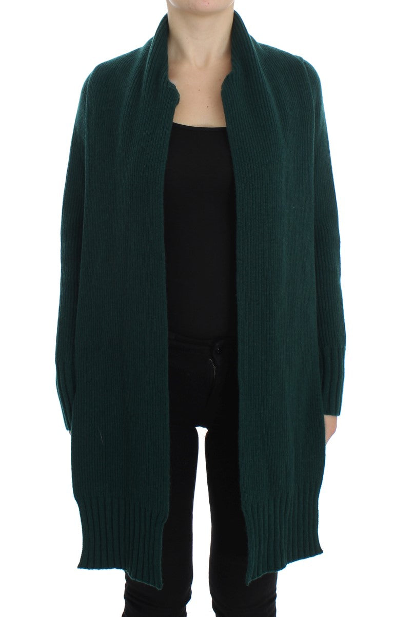 Cardigan en cachemire tricoté vert Dolce & Gabbana
