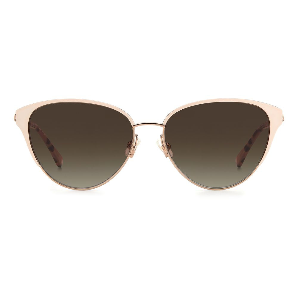 Lunettes de soleil Kate Spade en métal rouge