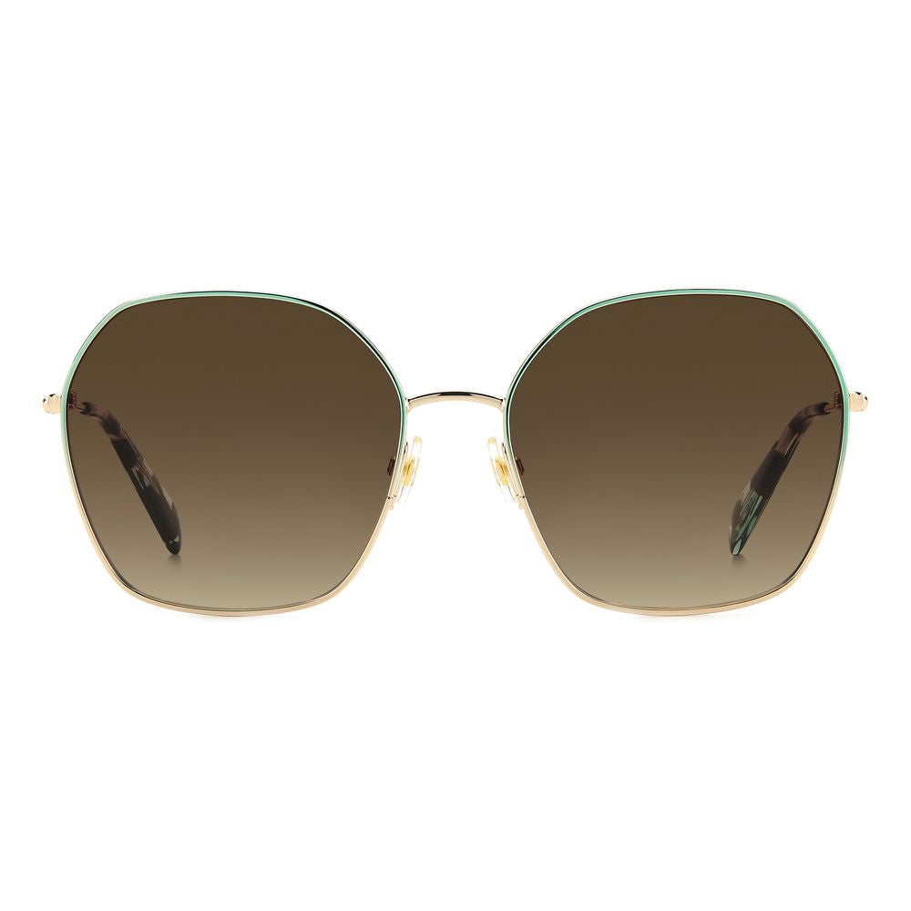 Lunettes de soleil Kate Spade en métal bleu