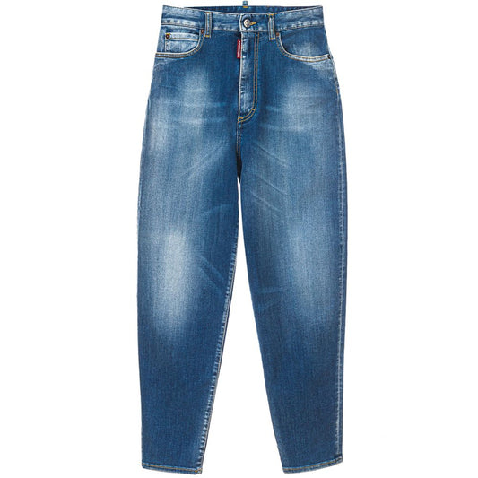 Dsquared² Blaue Jeans aus Baumwolldenim