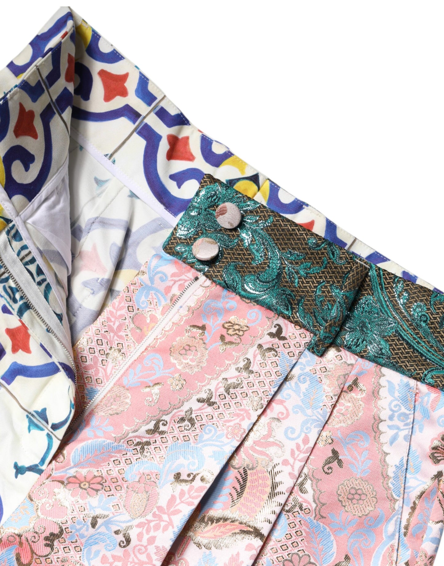 Short moulant en coton multicolore Dolce & Gabbana