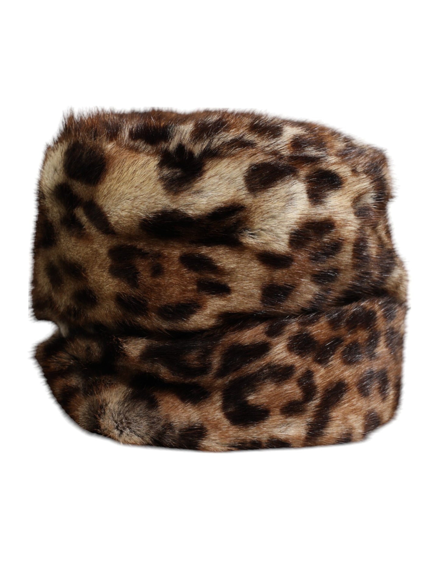 Bob Dolce & Gabbana en fausse fourrure léopard marron pour femme