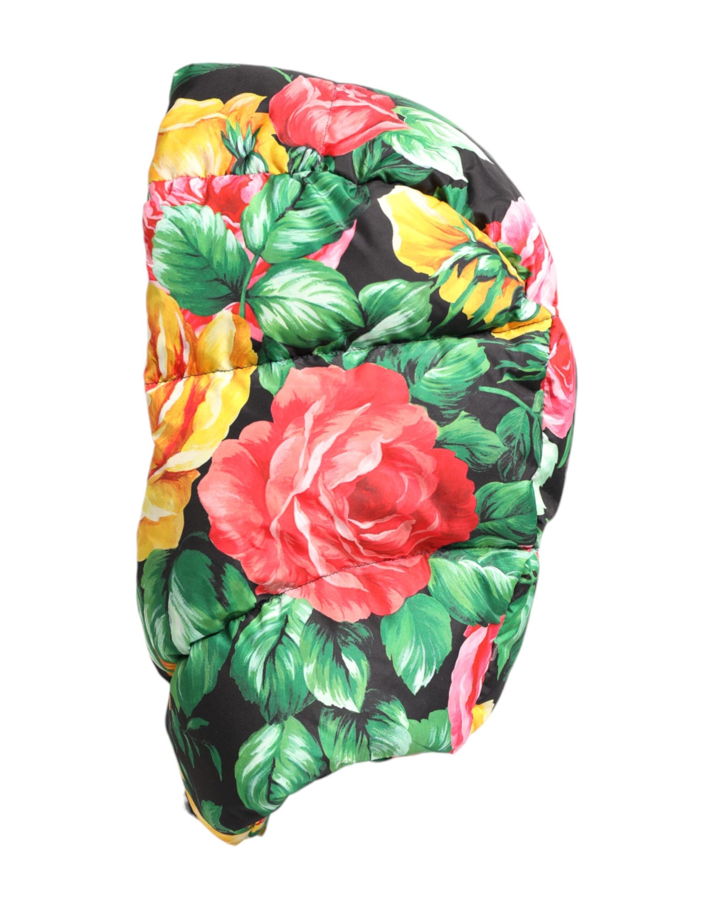 Chapeau enveloppant à imprimé floral multicolore Dolce & Gabbana