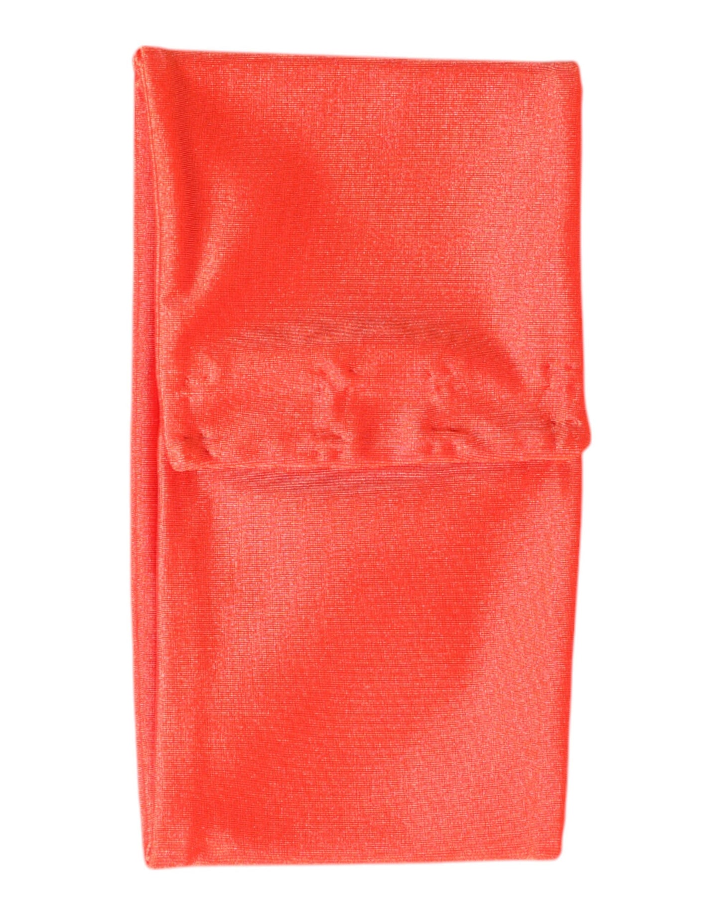Foulard tour de cou Dolce & Gabbana en nylon extensible orange pour femme