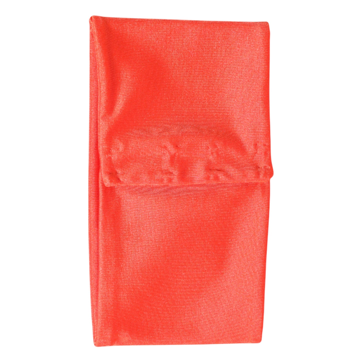 Foulard tour de cou Dolce & Gabbana en nylon extensible orange pour femme