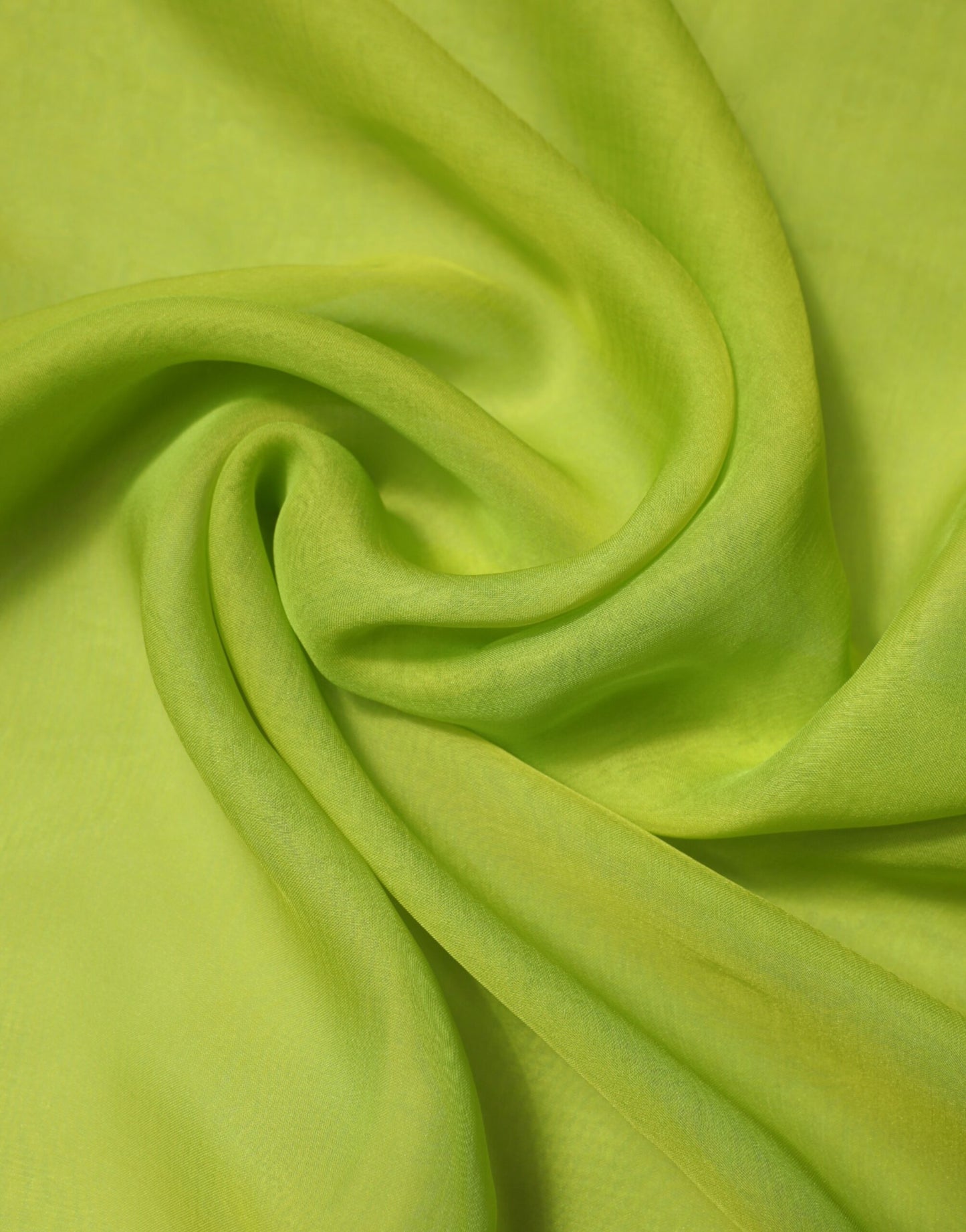 Foulard châle rectangulaire en soie verte Dolce & Gabbana