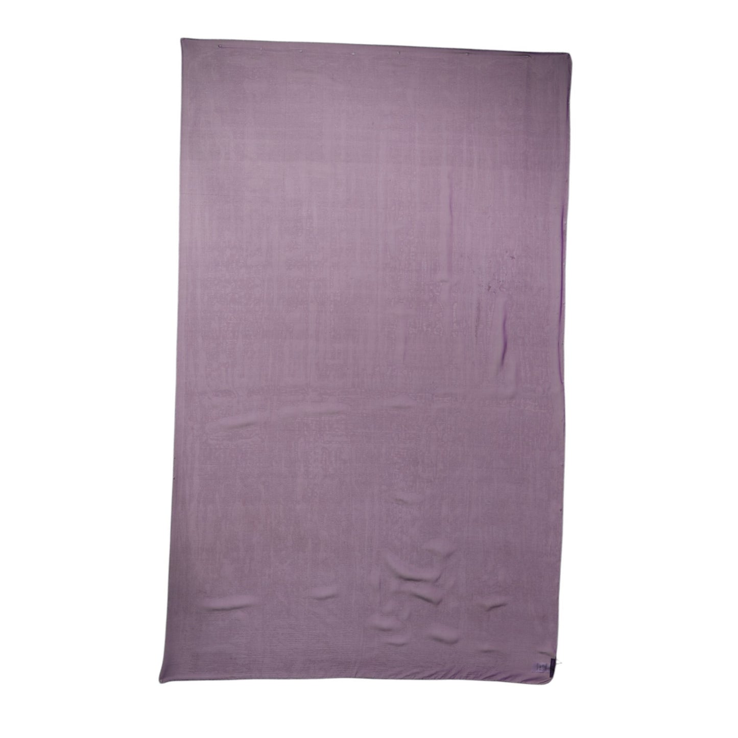 Foulard châle rectangulaire en soie violet Dolce & Gabbana