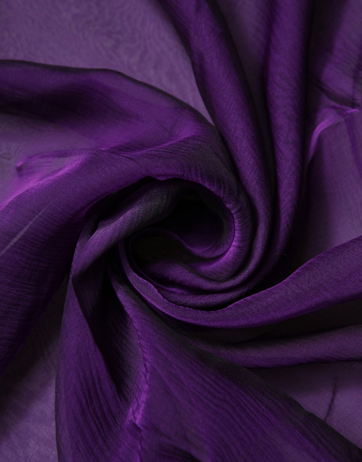 Foulard châle rectangulaire en soie violet Dolce & Gabbana