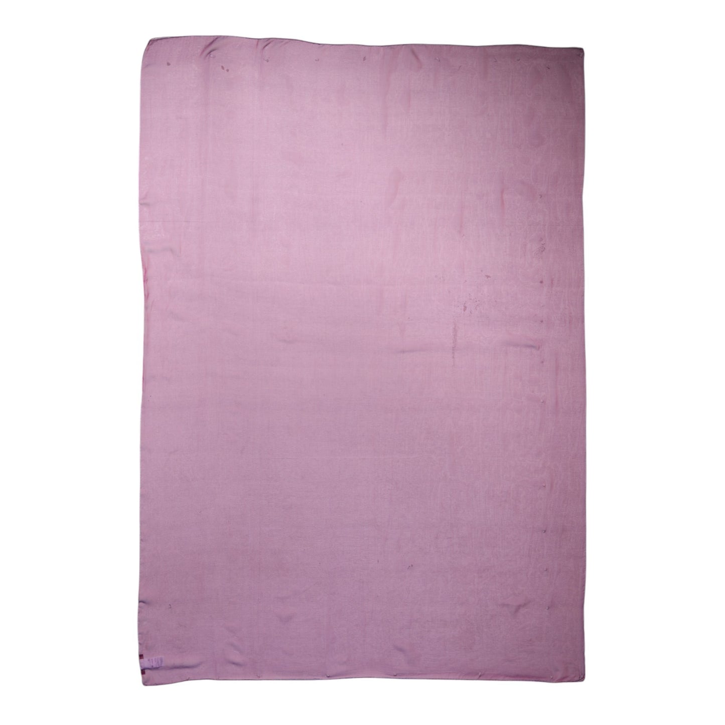 Foulard châle rectangulaire en soie violet Dolce & Gabbana