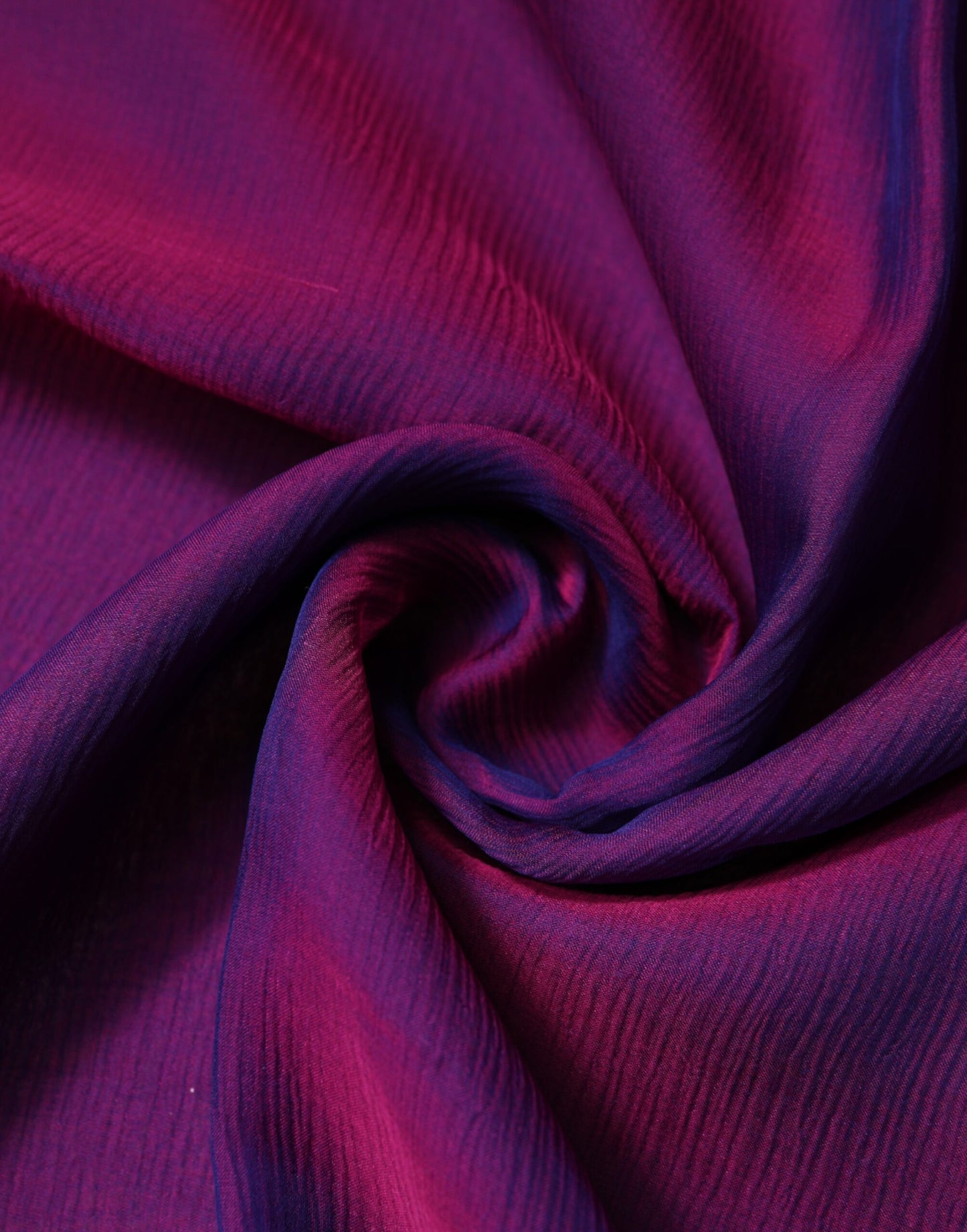Foulard châle rectangulaire en soie violet Dolce & Gabbana
