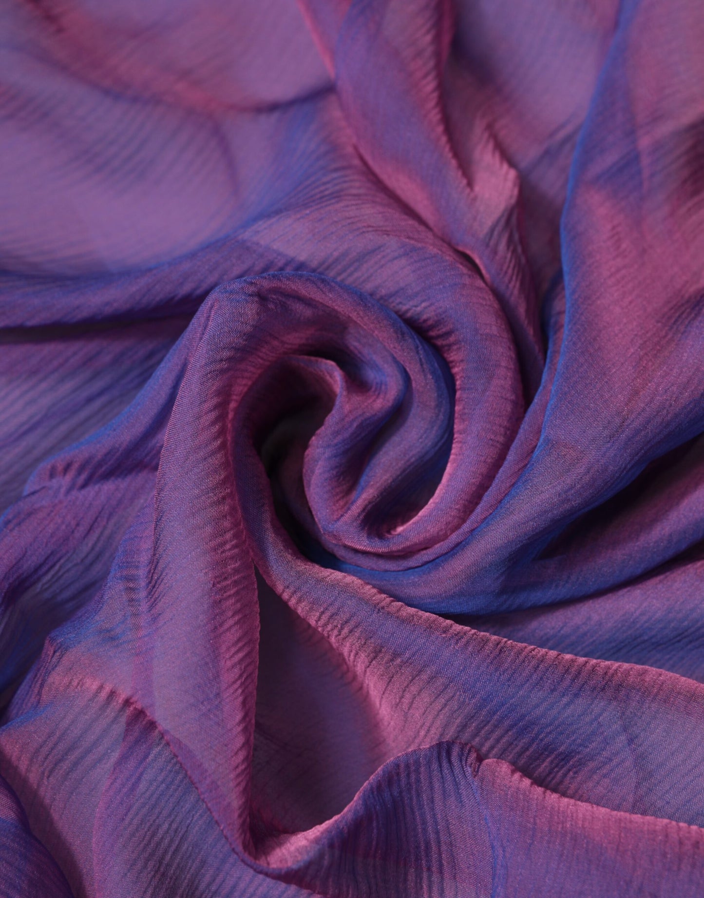 Foulard châle rectangulaire en soie violet Dolce & Gabbana