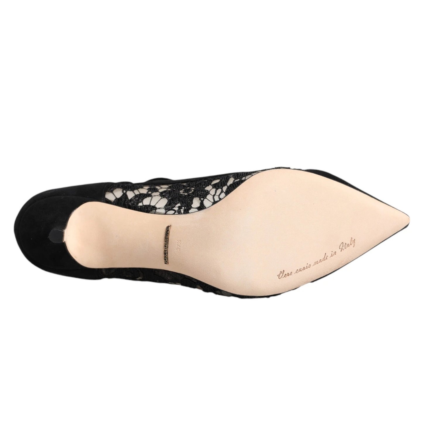 Escarpins à lacets noirs Mary Jane Taormina de Dolce & Gabbana