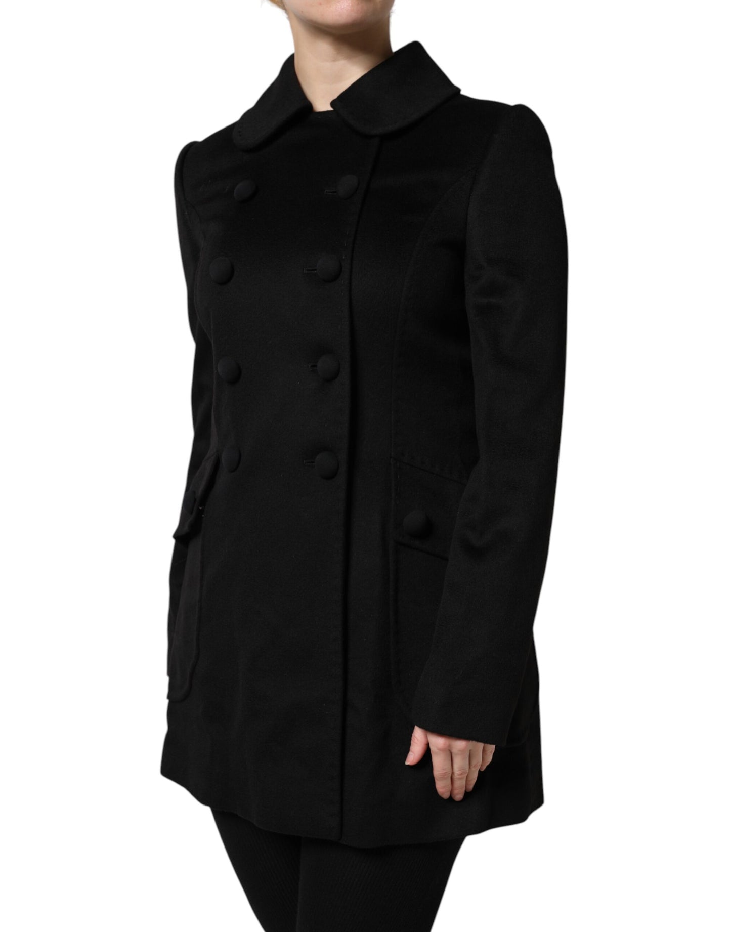 Dolce & Gabbana Veste blazer Sartoria Italiano en laine noire