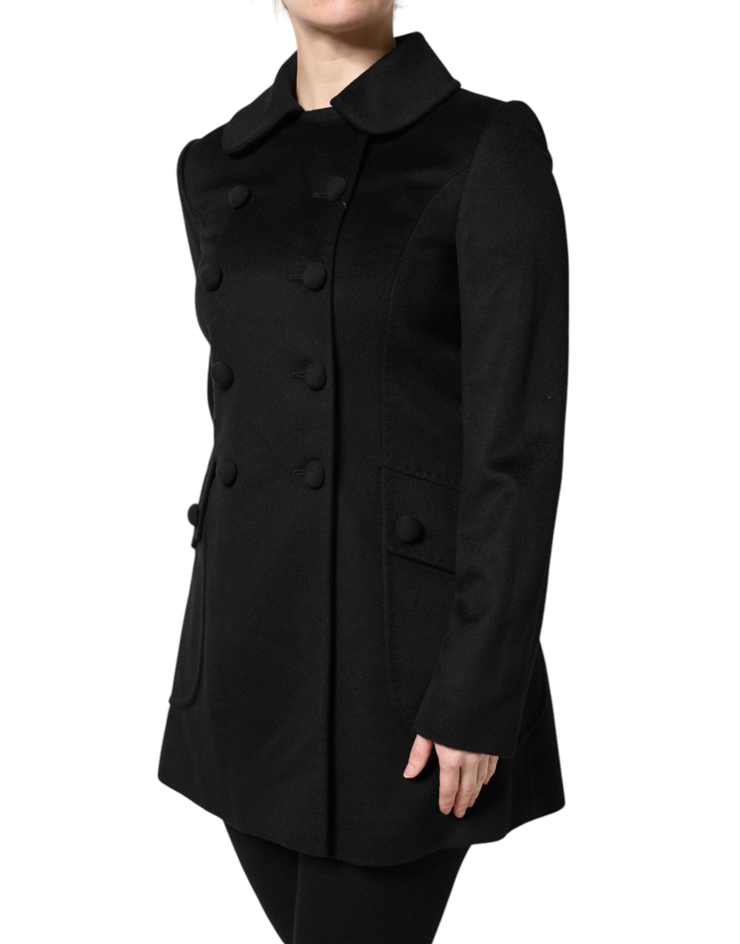 Dolce & Gabbana Veste blazer Sartoria Italiano en laine noire