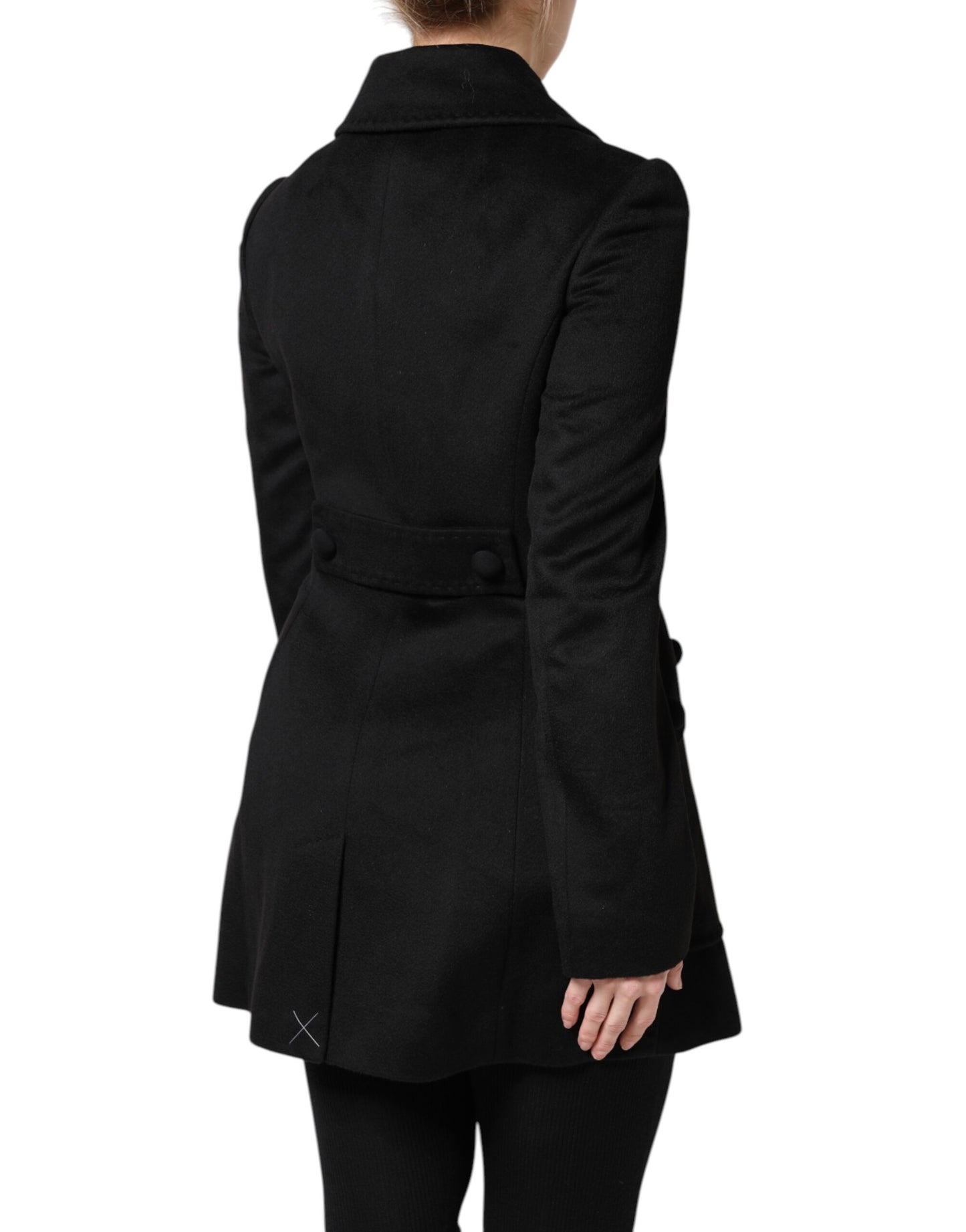 Dolce & Gabbana Veste blazer Sartoria Italiano en laine noire