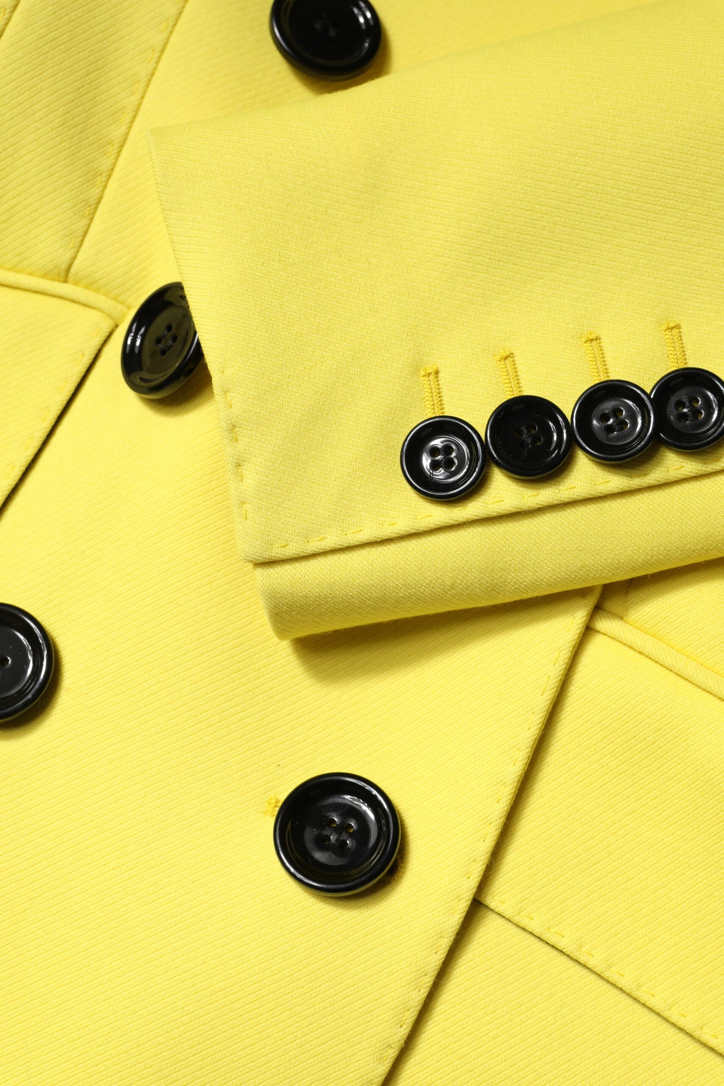 Dolce & Gabbana Trench-coat jaune à double boutonnage