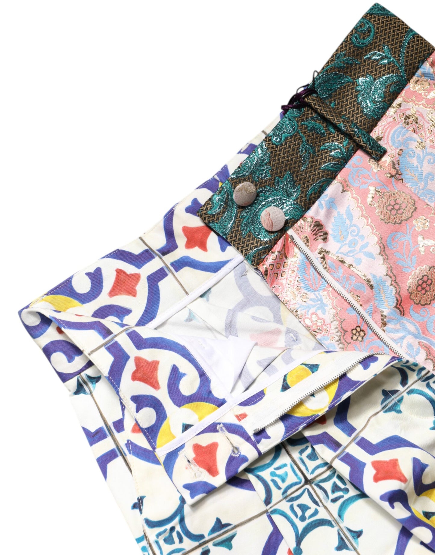 Dolce & Gabbana Short taille haute multicolore pour femme