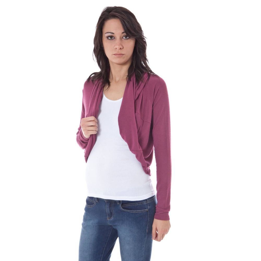 Pull élasthanne violet John Galliano