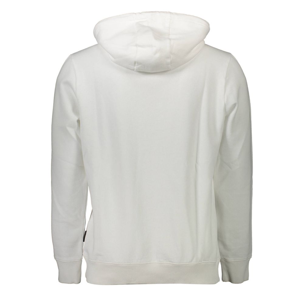 Napapijri White Cotton Men's Sweatshirt