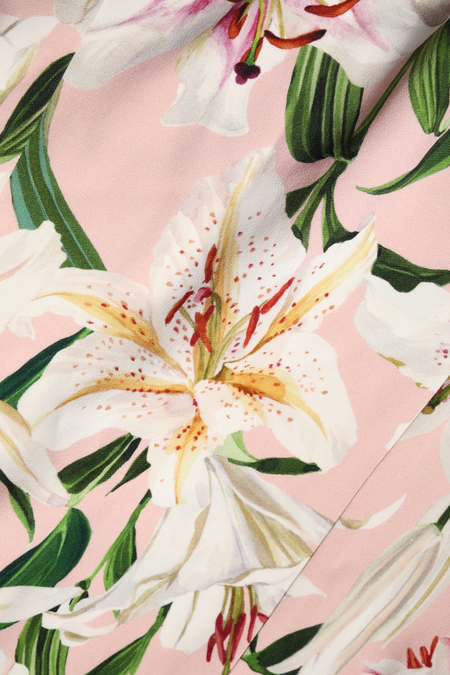 Débardeur à col rond et imprimé floral multicolore Dolce & Gabbana