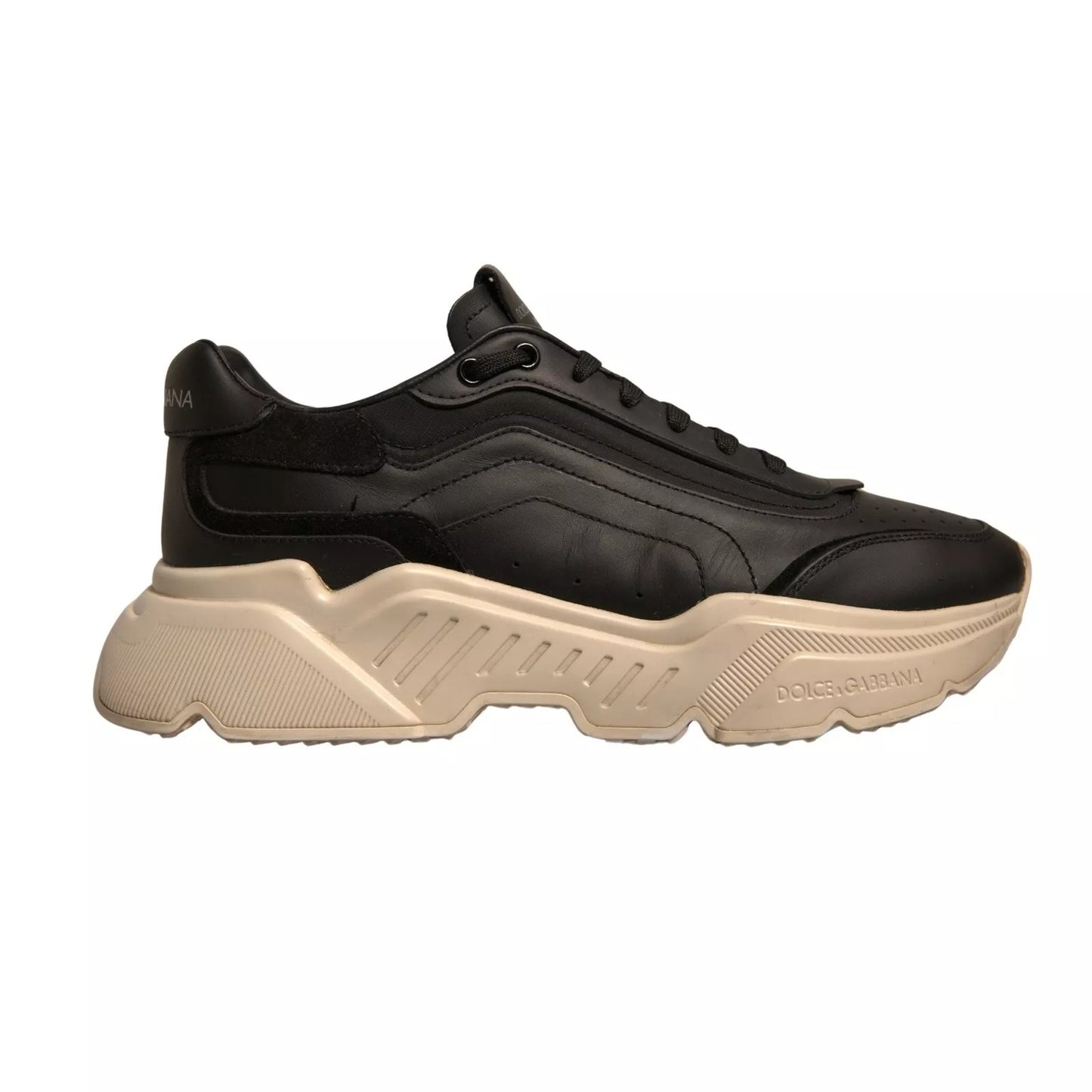 Baskets basses Dolce & Gabbana Daymaster noires et blanches