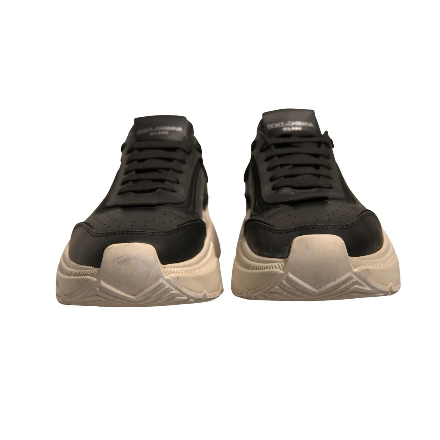 Baskets basses Dolce & Gabbana Daymaster noires et blanches