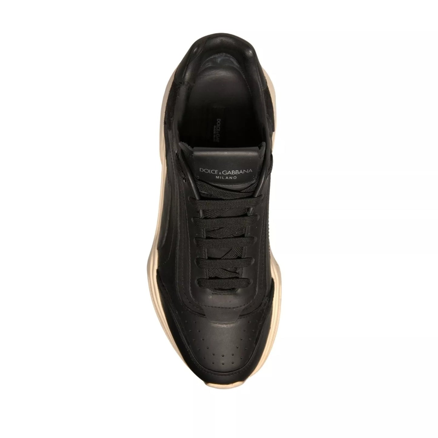 Baskets basses Dolce & Gabbana Daymaster noires et blanches