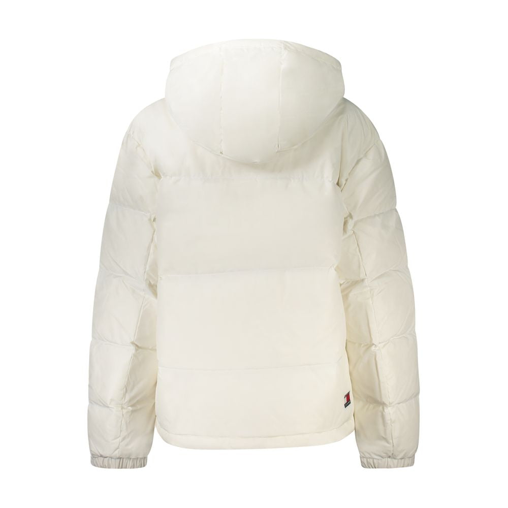 Tommy Hilfiger – Weiße Polyesterjacke für Damen