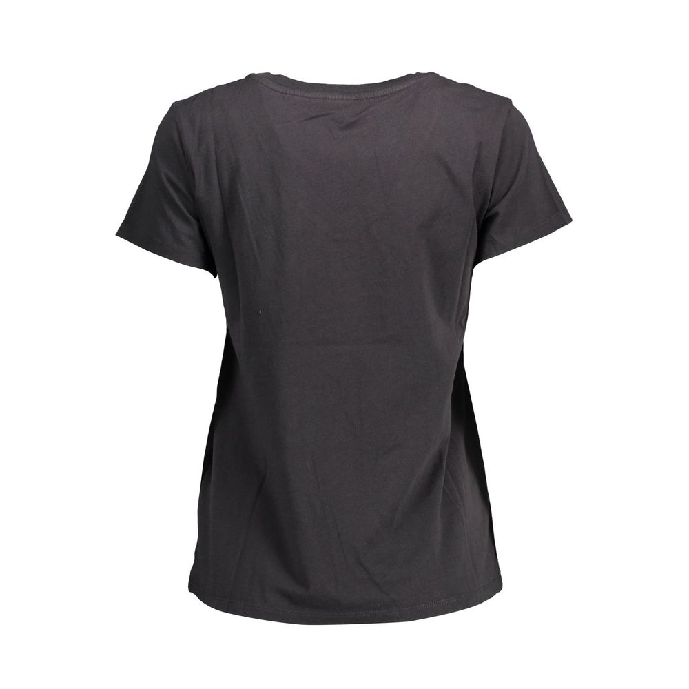 Levi's Black Organic Cotton Women T-Shirt