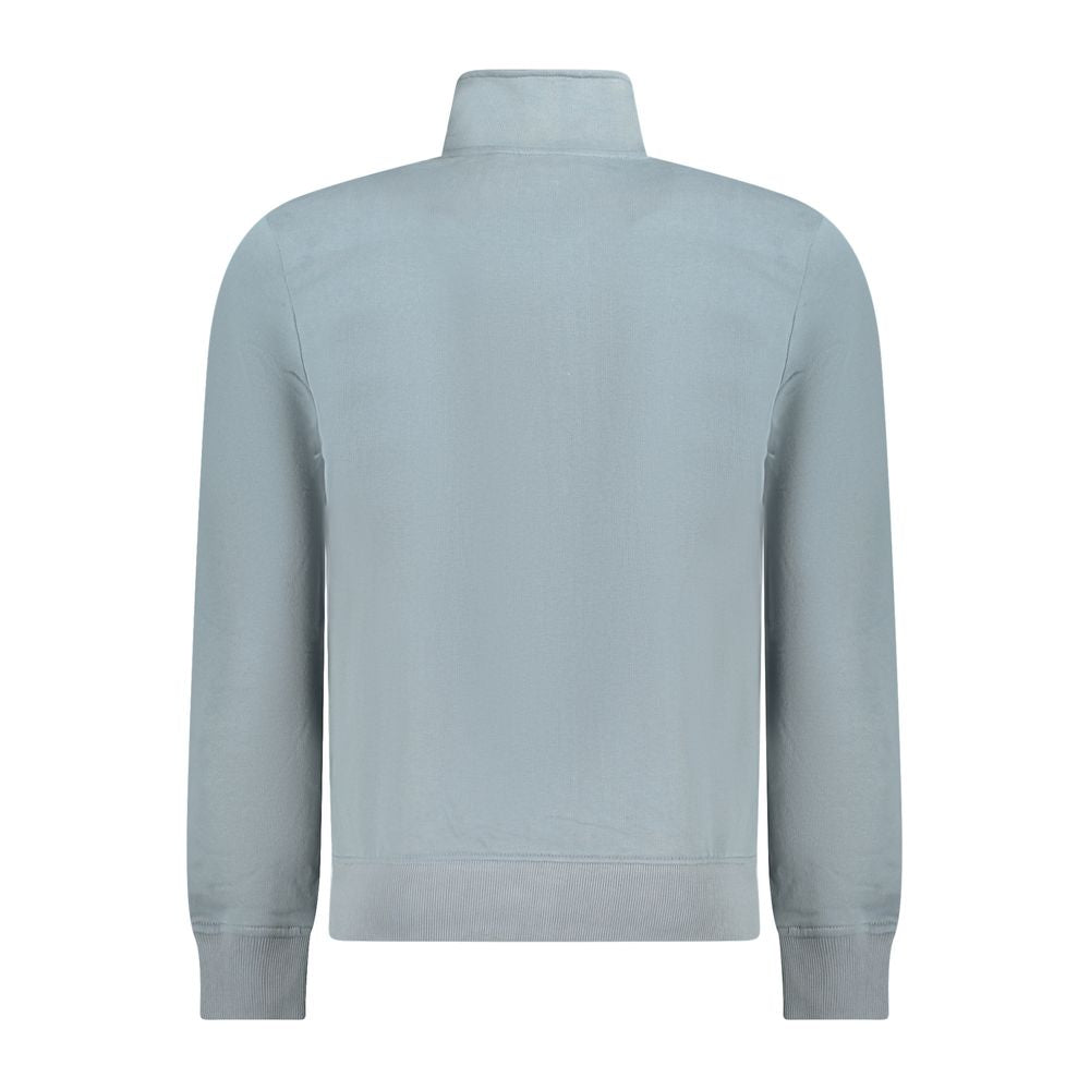 Napapijri Grigio Cotton Men Sweatshirt