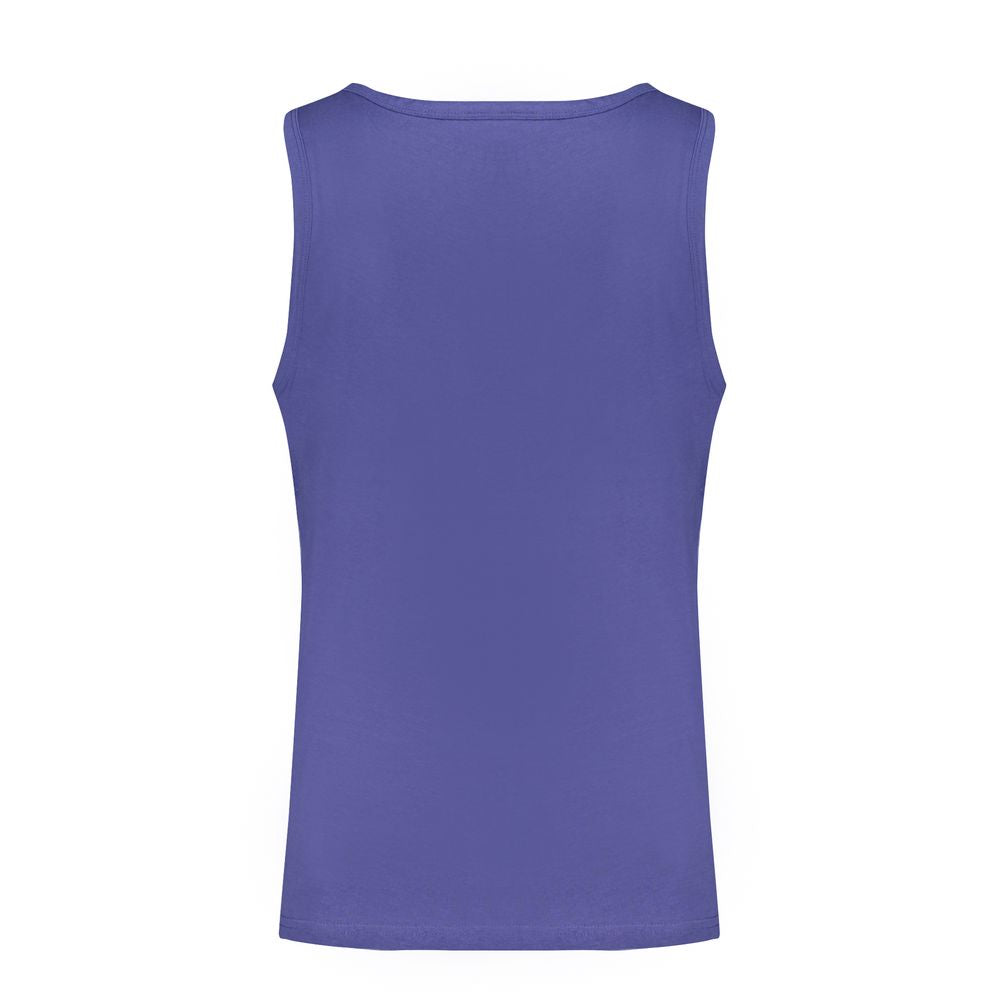 Norway 1963 Blue Cotton Men's Tank Top